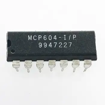 10 шт./лот MCP604-I/P MCP604-IP MCP604-I MCP604 DIP-14 новый оригинальный в наличии