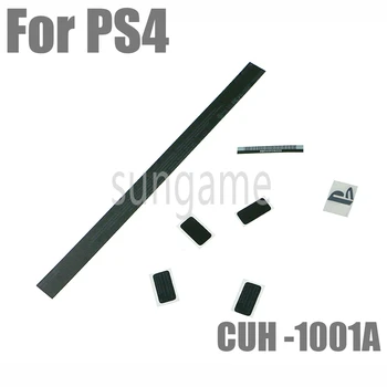100 комплектов сменных уплотнений корпуса корпуса Наклейка-этикетка для Sony Playstation 4 PS4 Case CUH-1001A
