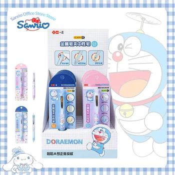 16шт Iigen Подлинные Гелевые Ручки Doraemon Clip Creative Cartoon Kawaii Гелевые Ручки Студенческие Школьные Принадлежности Офисные Канцелярские Принадлежности Оптом