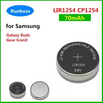 70 мАч CP1254 CP1454 85 мАч Аккумулятор для Samsung Galaxy Buds SM-R180, Buds + Pro, Gear IconX 2018 Аккумулятор для Беспроводной Bluetooth-гарнитуры