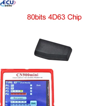 80-битный чип 4D63 для Ford/для Mazda ID4D63 чип-транспондер CARBON VIRGIN