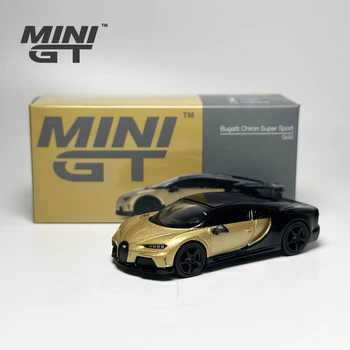 MINIGT 1: 64 Chiron Super Sport Gold Модель автомобиля MGT513 из золотого сплава