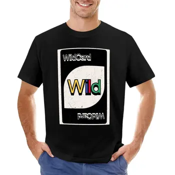 WILCARD B! # ches! Забавная футболка с редизайном Wild card в стиле ретро, футболки оверсайз, мужские футболки, мужские футболки для мужчин
