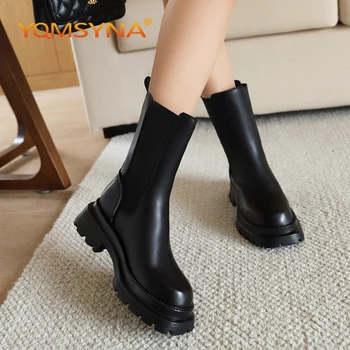 YQMSYNA/ Модные женские ботинки 