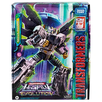 В наличии Новые аниме-фигурки Hasbro Transformers Legacy Evolution Nova Prime Отличного лидерского класса, коллекционные фигурки, модели игрушек