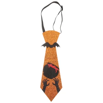 Декор для галстука на Хэллоуин, украшение для шарфа, шейный платок для косплея, Жуткие тематические украшения