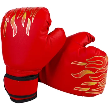 Детские боксерские перчатки для тренировок по тайскому спаррингу, удобные боксерские перчатки для малышей, портативные варежки для детского кикбоксинга