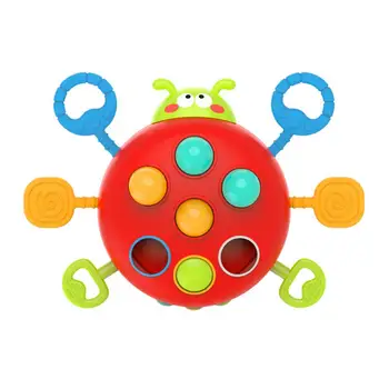 Детские игрушки для сенсорного развития по методу Монтессори, детские сенсорные игрушки, дергающая за веревочку Интерактивная игра для детей и родителей, развивающая игрушка