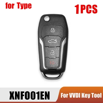 Для Xhorse XNFO01EN Универсальный беспроводной дистанционный брелок с 4 кнопками для Ford Type для VVDI Key Tool
