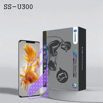 Защитная пленка из стекловолокна SUNSHINE SS-U300 HD UV для мобильного телефона с полным покрытием экрана, взрывозащищенное УФ-стекло