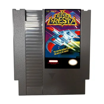 Игровой картридж Terra-cresta с 72 контактами для 8-разрядных игровых консолей NES NTSC и PAl