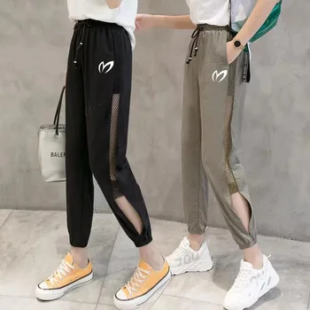 Летние женские брюки для гольфа с вышитым логотипом 2023 года, дышащие брюки для гольфа, женские спортивные повседневные брюки, женские брюки для гольфа