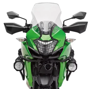 Мотоцикл с ЧПУ Для Kawasaki Versys X300 X250 VERSYS300 VERSYS250 VERSYS-X 300 250 ABS Защитная Крышка Фары Решетка Радиатора