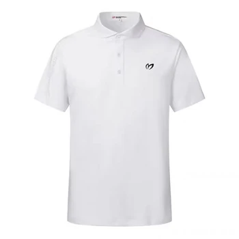 Мужская футболка с коротким рукавом Master Bunny Golf Clothing, летняя новинка 2023 года, простая мужская рубашка-поло для гольфа с отворотом