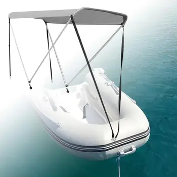 Надувная лодка с навесом для парусной лодки-шлюпки с опорной штангой