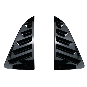 Наклейки на задние стекла автомобиля с треугольными жалюзи для Фольксваген ПОЛО 2011-2017 Для стайлинга автомобилей наклейки из АБС-пластика