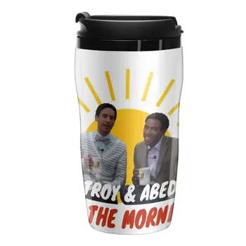 Новая кофейная кружка Troy and Abed in The Morning Travel Coffee Cup Of Coffee Luxury Coffee Cups