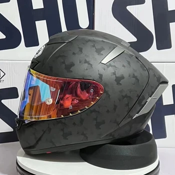 НОВЫЙ полнолицевый шлем поколения Black X-Spirit III 2.0 X-Четырнадцать 6thRacing Шлем Мотоциклетные шлемы Мотоциклетный шлем