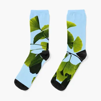 Носки с деревом Гинкго Билоба, мужские носки с принтом
