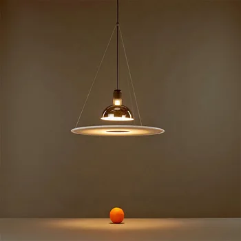 подвесные светильники винтажный геометрический подвесной светильник геометрический подвесной светильник освещение стеклянный шар столовая роскошный дизайнер
