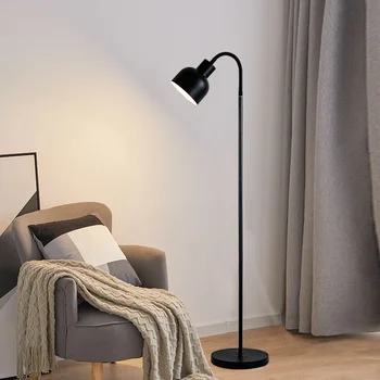 Простые светодиодные торшеры Morden для гостиной, спальни, креативная прикроватная лампа со стороны дивана, суперяркие вертикальные светильники для домашнего декора