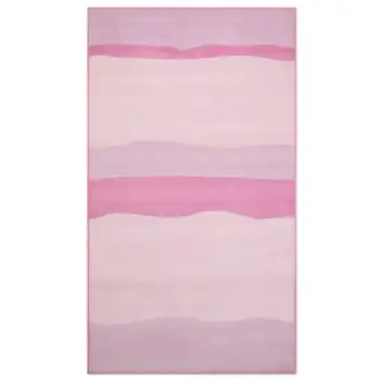 Прямоугольный коврик, 53 x 59 дюймов, розовый