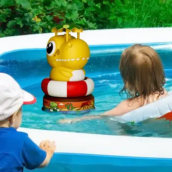 Пусковая Спринклерная игрушка Вращающаяся на 360 ° Модель животного Распылитель воды Игрушка для вечеринки Во дворе Подарок на День рождения Газон Праздник