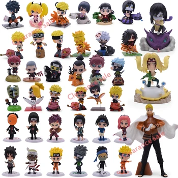 Распродажа игрушек с аниме-фигурками Mini Uzumaki Naruto Orochimaru Tsunade, Коллекционные модели игрушек
