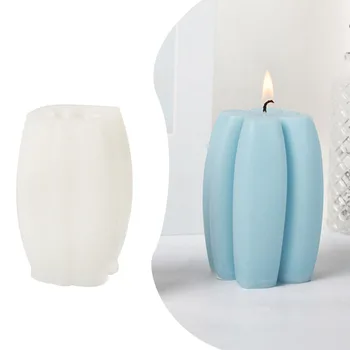 Формы для свечей из тыквы 3D Силиконовая форма из тыквы для изготовления свечей Многоразовые формы из смолы для свечей своими руками Шоколадное мыло