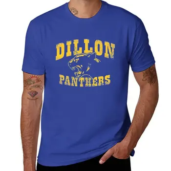 Футболка Dillon Panthers, изготовленная на заказ, летние топы, футболки для мужчин