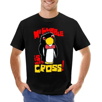 Футболка Mr Flibble is very Cross, быстросохнущая футболка, летняя верхняя мужская одежда