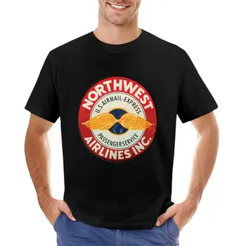 Футболка Northwest Airlines cute clothes kawaii clothes мужские футболки с длинным рукавом