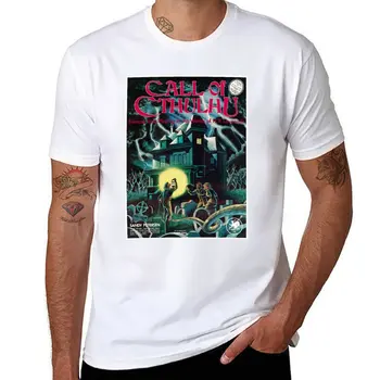Футболка с изображением Call of Cthulhu 1st Edition, футболки с рисунком, быстросохнущая футболка, забавная футболка, мужская футболка