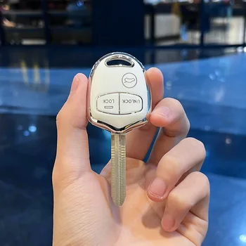 Чехол для ключей от автомобиля из ТПУ для Mitsubishi Lancer Outlander Pajero Mirage Triton ASX Grandis, 3 кнопки, Автоаксессуары